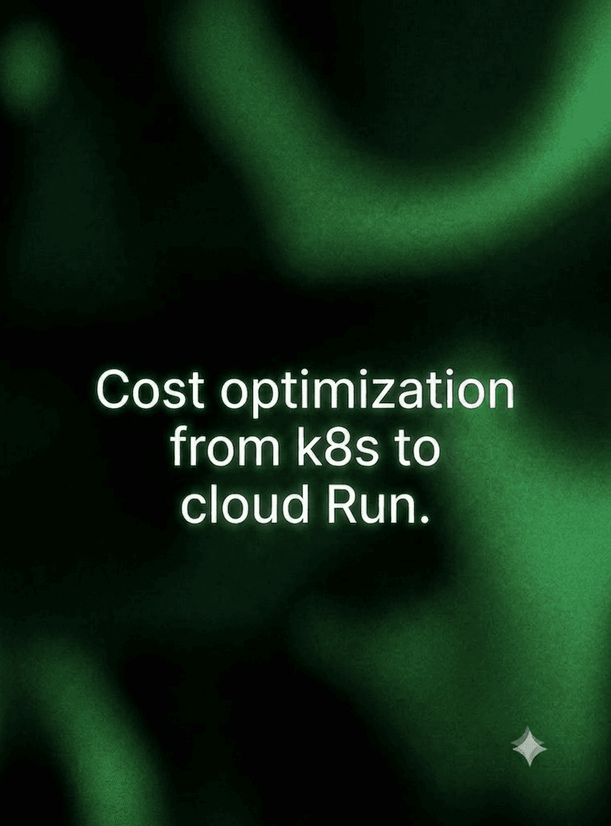 Cost optimization: from Kubernetes to Cloud Run